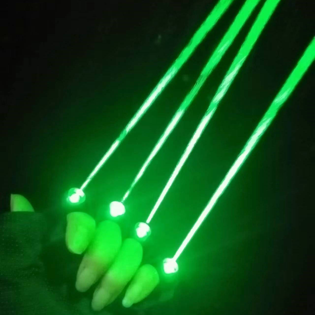 Event Party Dj - Green Laser Gloves 650nm Laser module