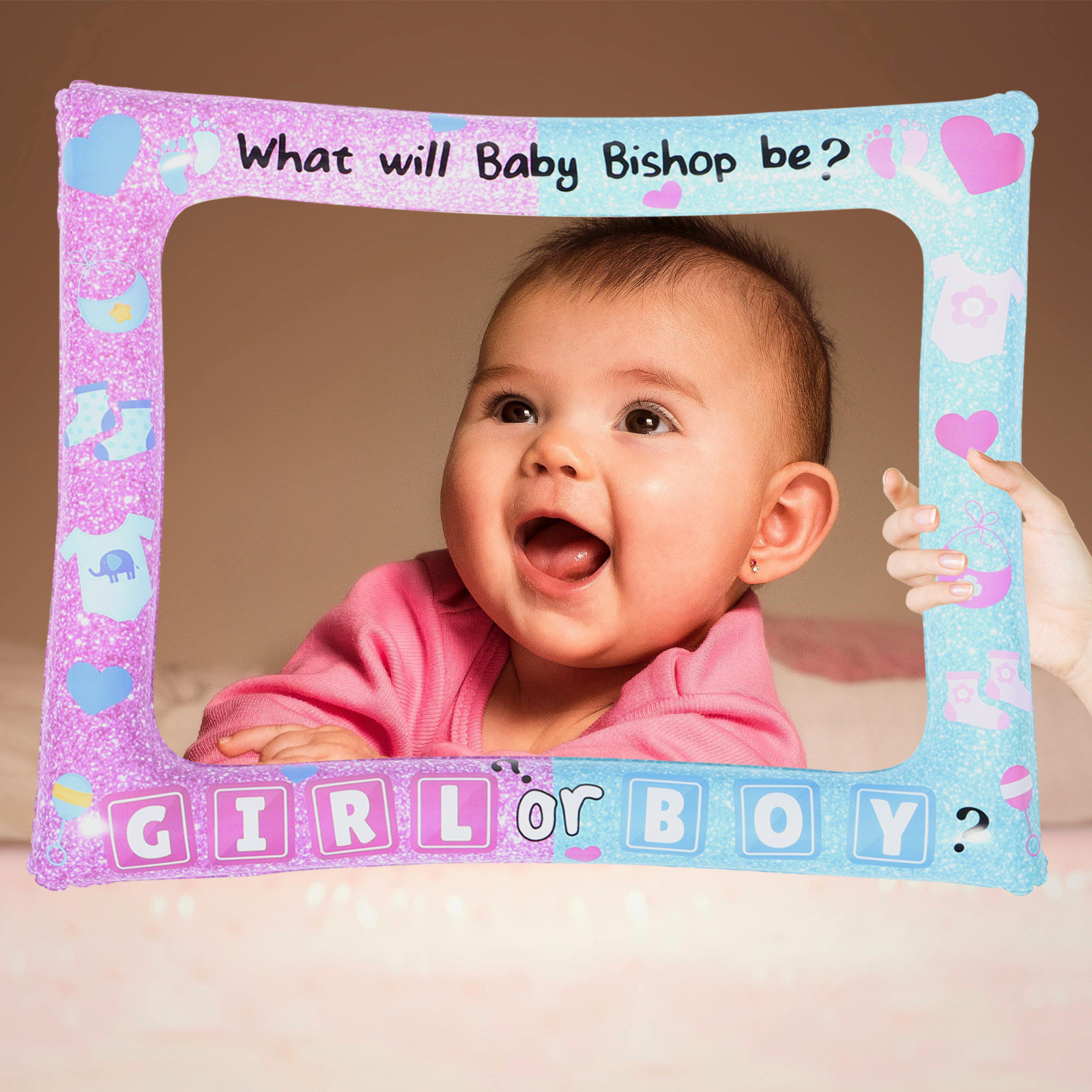 Baby Gender Reveal Photo Booth - Photo Booth Frame recension och pris
