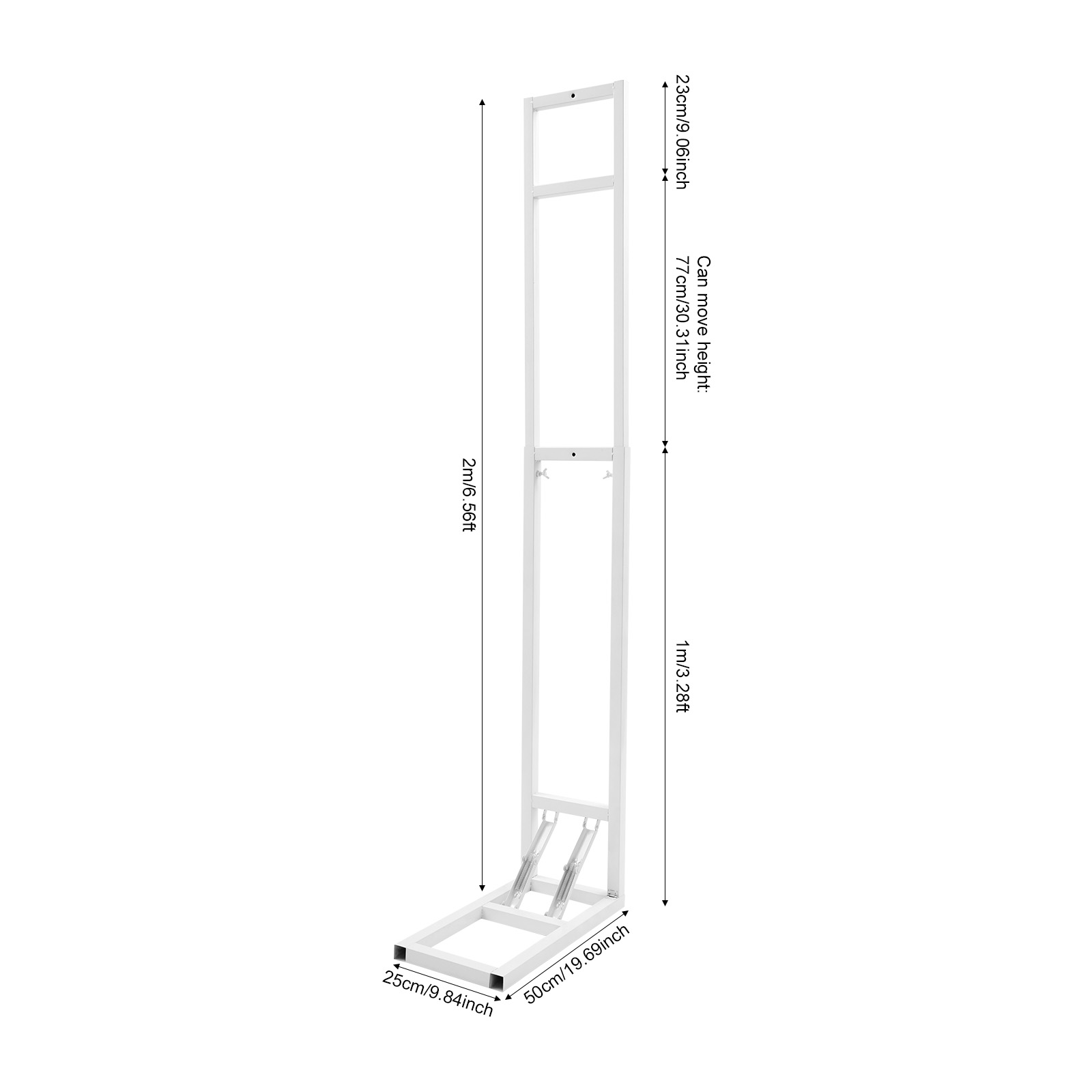 White Freestanding Iron Weddin - Photo Booth Frame recension och pris