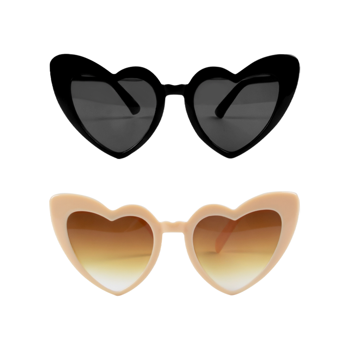 Heart Shaped Sunglasses for Wo - Event Party Shop recension och pris