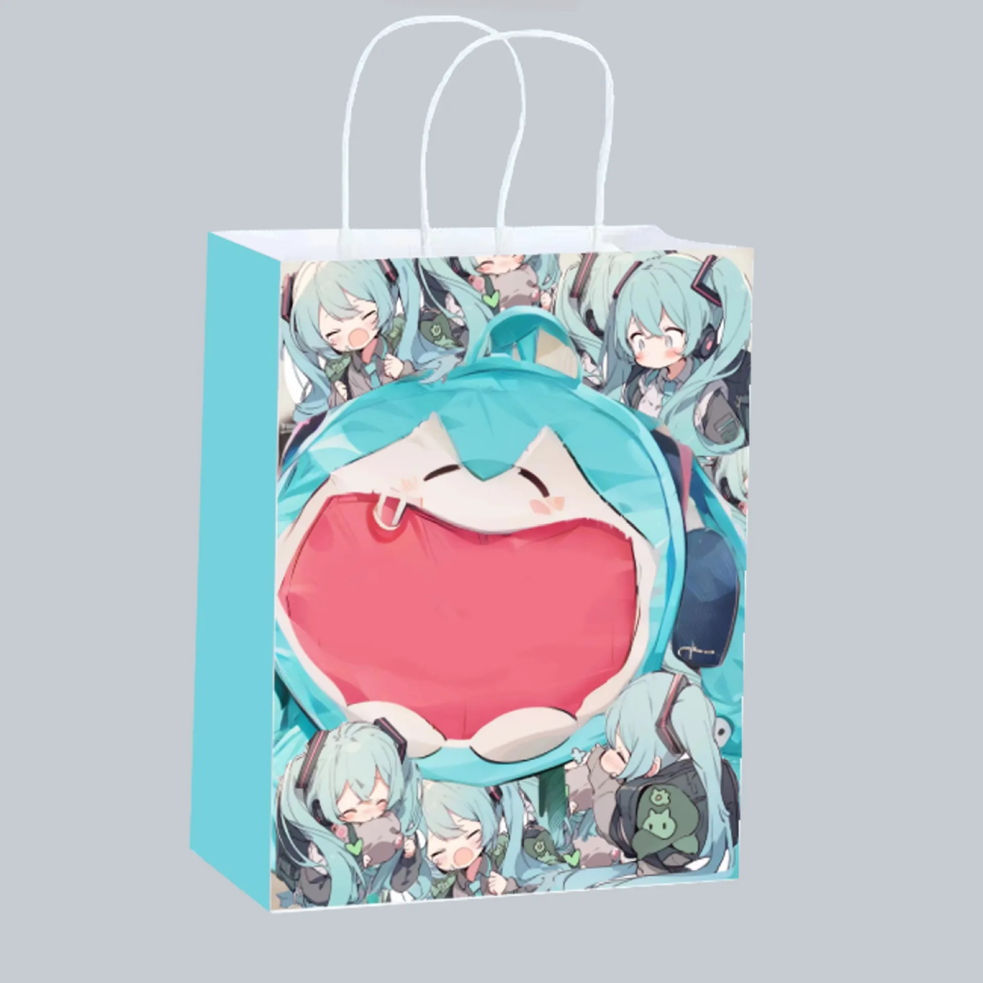 Cute Anime Hatsune Miku Paper  - Party Favor Bag recension och pris