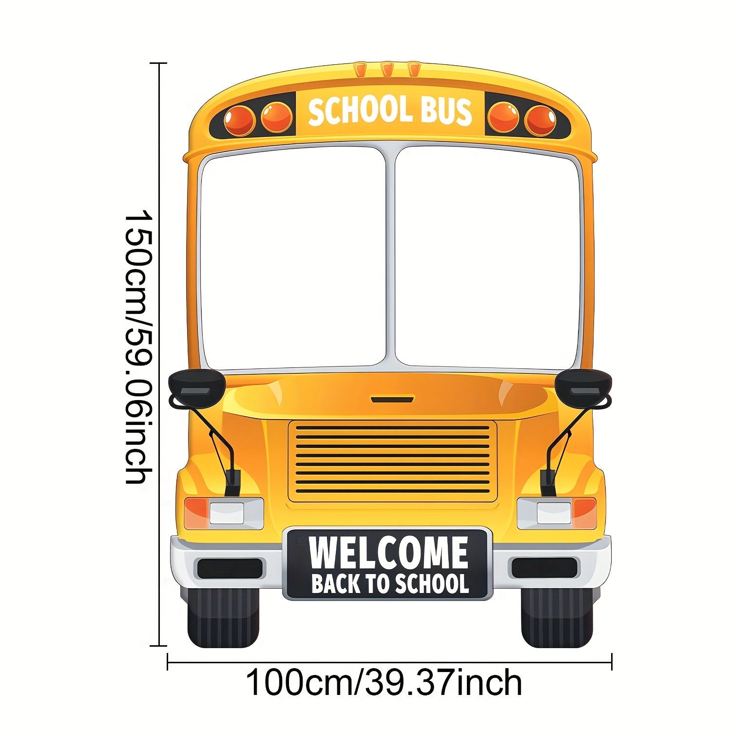 2D flat 1pc back-to-school sea - Photo Booth Frame recension och pris