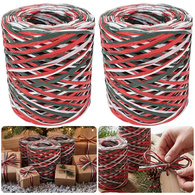 150/600M Raffia Paper Ribbon S - Papercraft Supply Ribbon recension och pris
