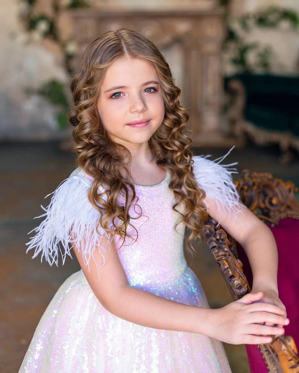 Customized Glitter Flower Girl - Birthday Sash Glitter recension och pris