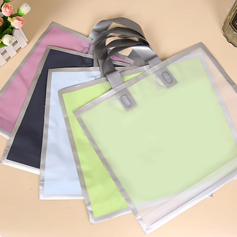 50Pcs Frosted hand shopping ba - Event Party Shop recension och pris