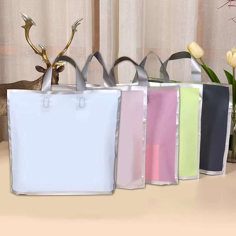 50Pcs Frosted hand shopping ba - Event Party Shop recension och pris