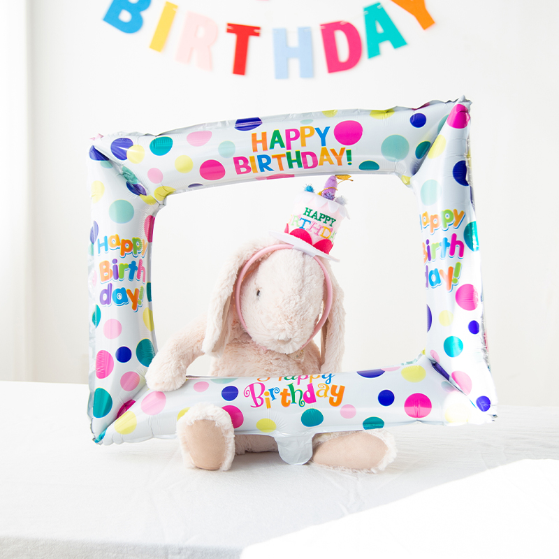 Photo Frame Ballons Children's - Photo Booth Frame recension och pris