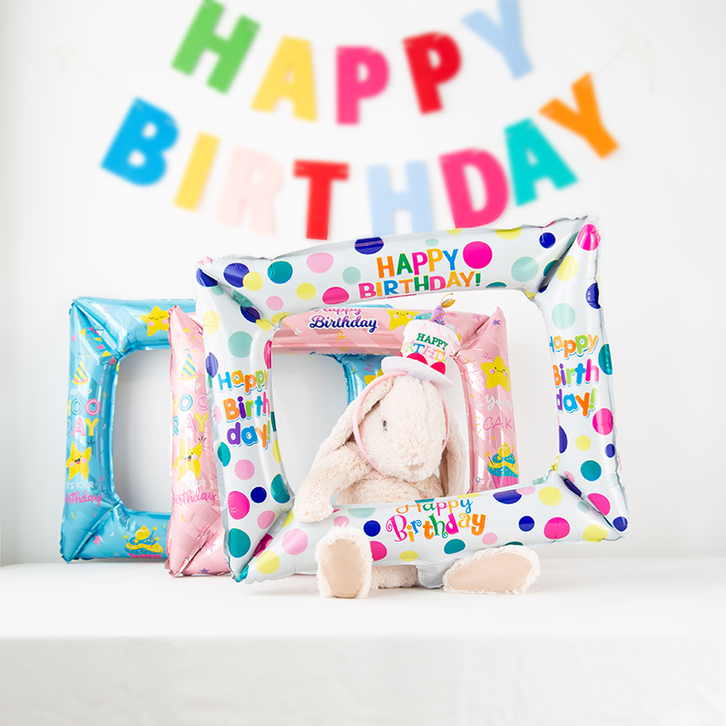 Photo Frame Ballons Children's - Photo Booth Frame recension och pris