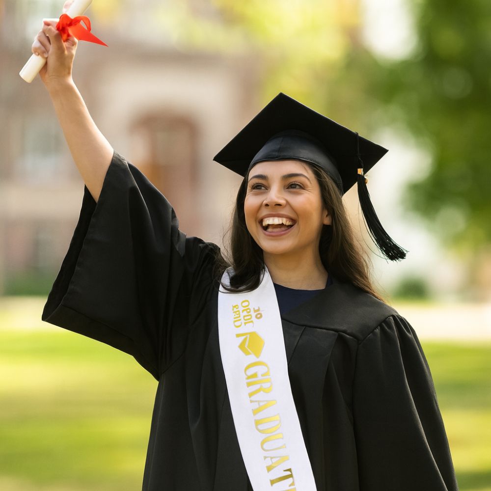 Class of 2026 2026 Graduation  - Birthday Sash Glitter recension och pris