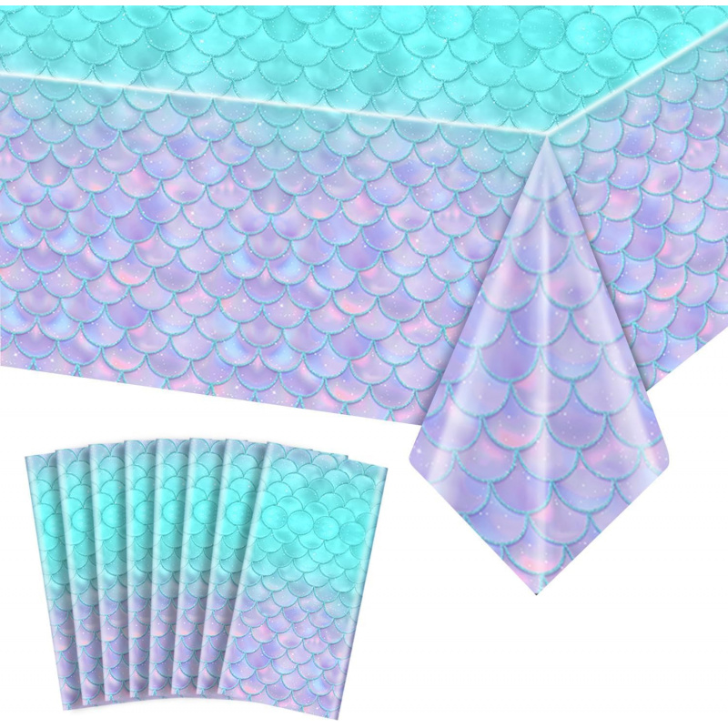 Mermaid Tablecloth -Mermaid Bi - Table Cloth Disposable recension och pris