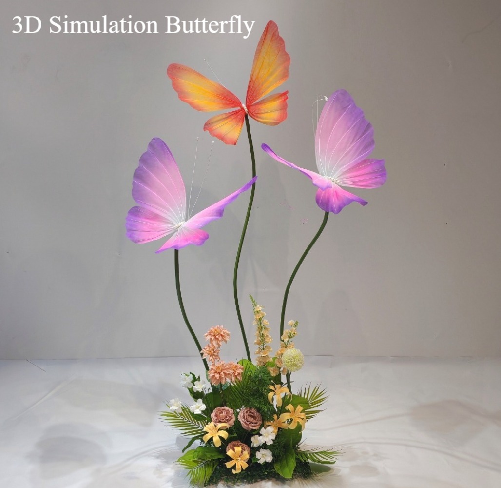 3D Simulation Butterfly Silk M - Event Party Shop recension och pris