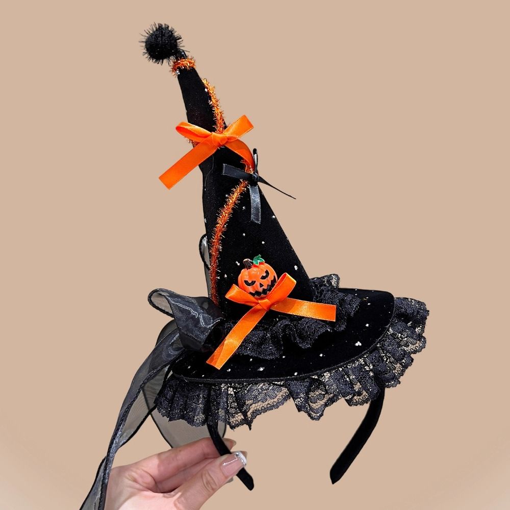 Spider Halloween Witch Hat Hea - Party Hat Cone recension och pris