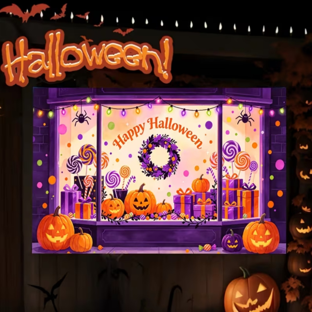 Purple Halloween Shop Theme Pa - Event Party Shop recension och pris
