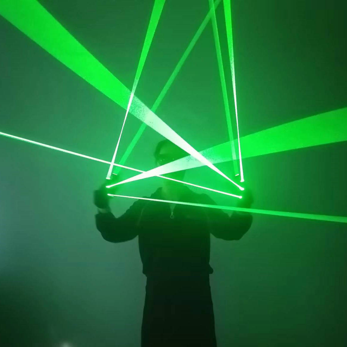 Green Laser Gloves 650nm Laser - Event Party Dj recension och pris
