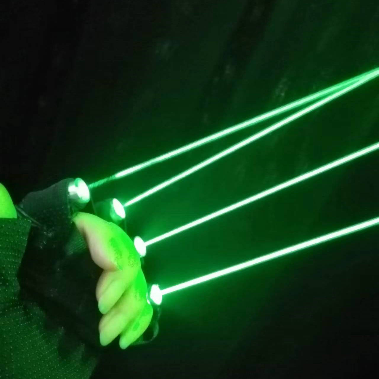 Green Laser Gloves 650nm Laser - Event Party Dj recension och pris