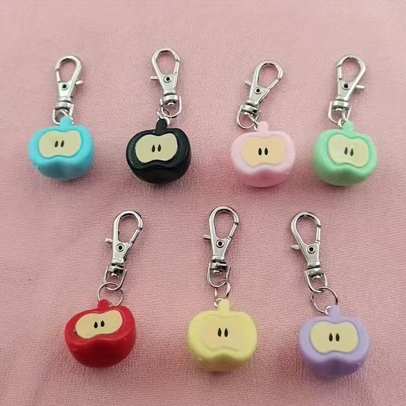 7pcs resin simulated Apple key - Event Party recension och pris