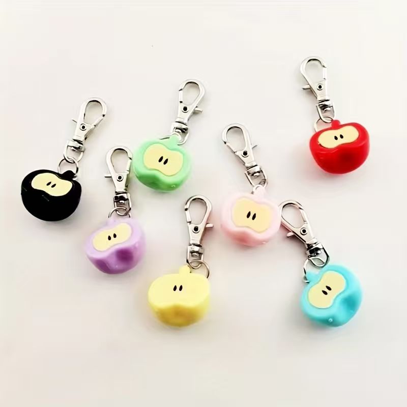 7pcs resin simulated Apple key - Event Party recension och pris