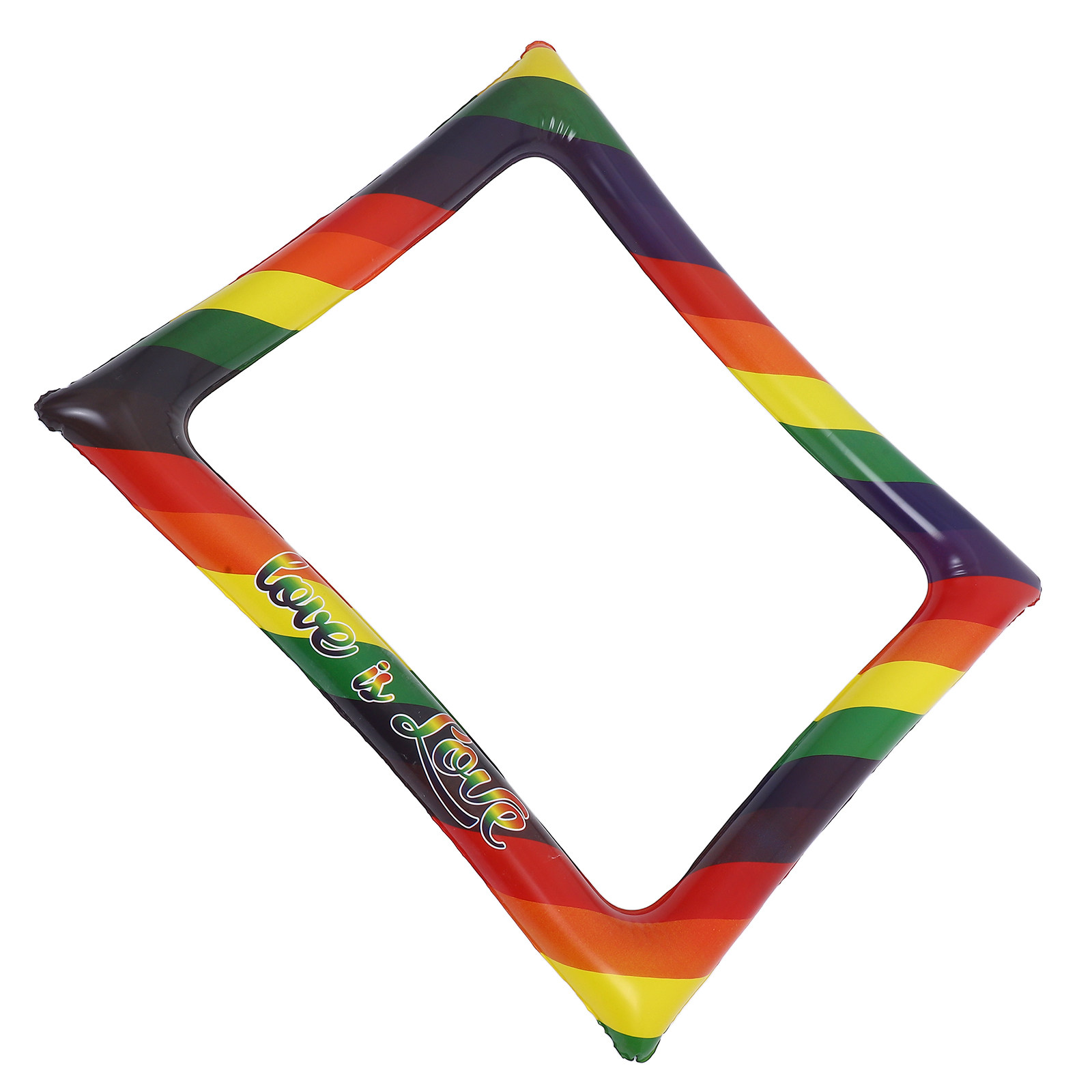 Rainbow Inflatable Selfie Fram - Photo Booth Frame recension och pris