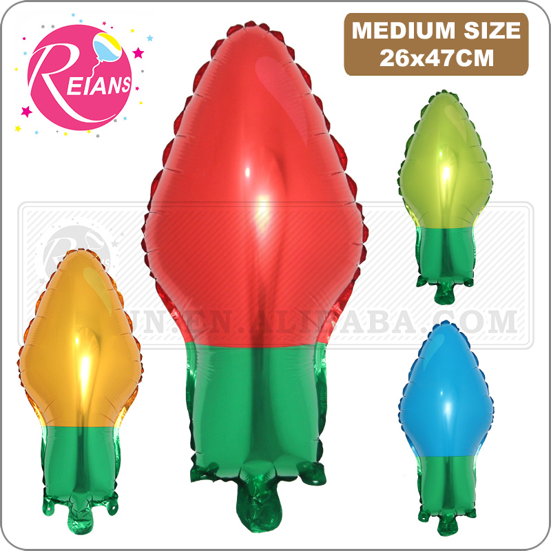 Lamp Bulb Aluminum Foil Balloo - Party Event Supplier recension och pris