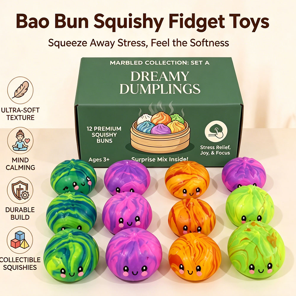 Sparkle Dumpling Squishy Poppi - Party Favor Bag recension och pris