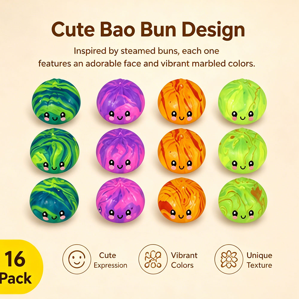 Sparkle Dumpling Squishy Poppi - Party Favor Bag recension och pris