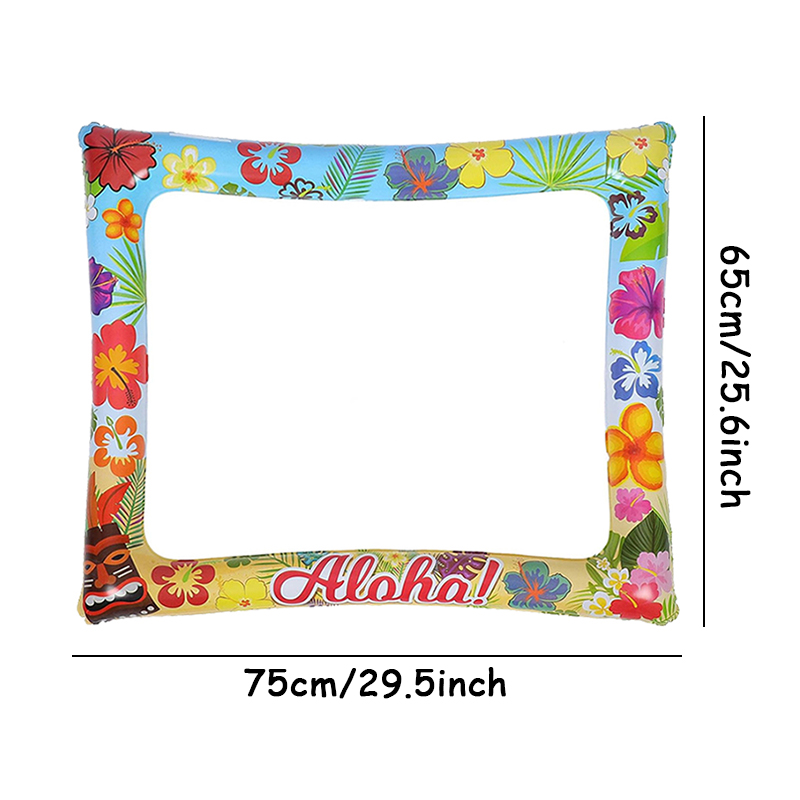 1pc Hawaiian Aloha Theme Infla - Photo Booth Frame recension och pris